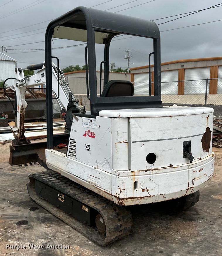 image for item OI9141 1999 Bobcat 331 mini excavator