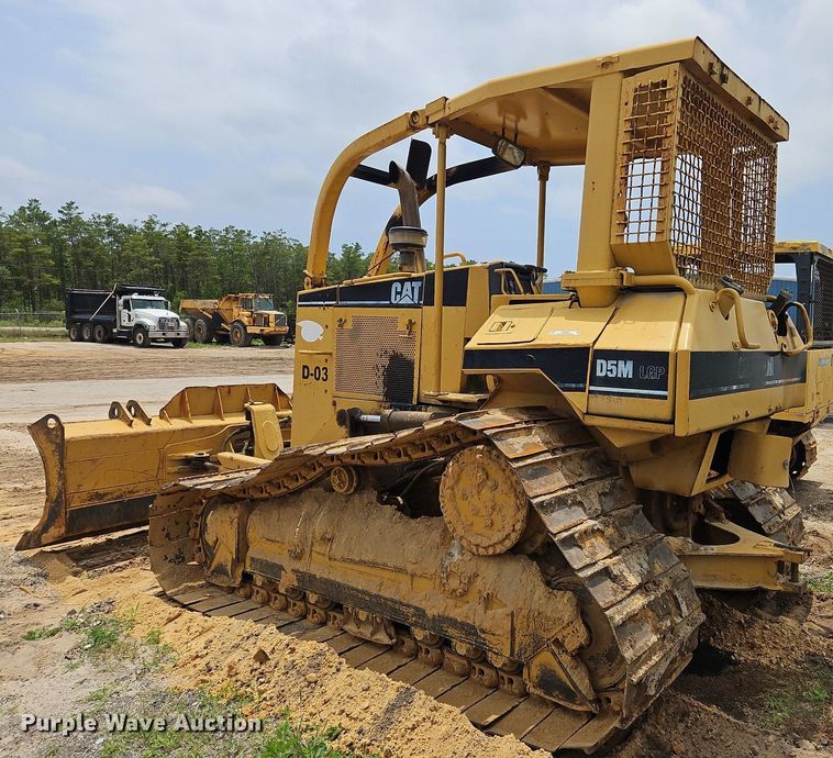 image for item OK9883 1998 Caterpillar  D5M LGP dozer
