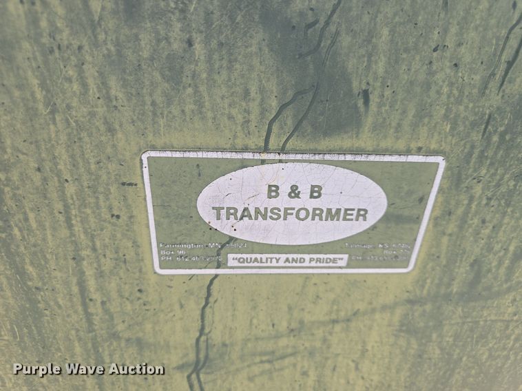 image for item DM1646 1989 Square D transformer 