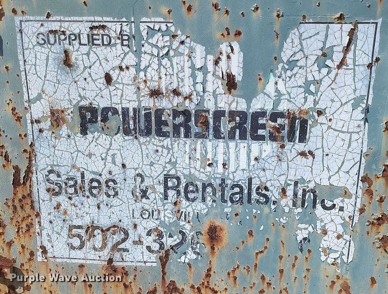 image for item DO4908 Powerscreen screening plant