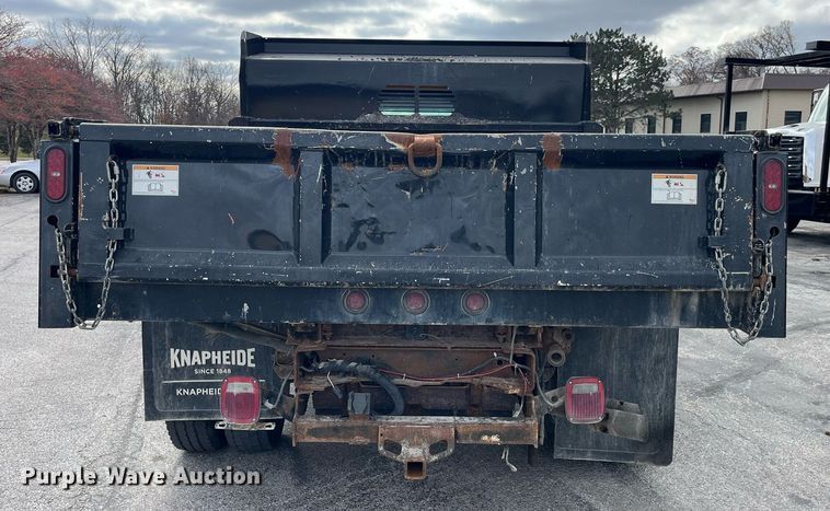 image for item DP2140 2008 Ford  F450 Super Duty XL dump flatbed truck