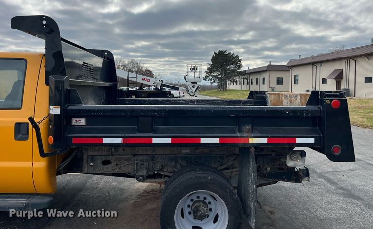 image for item DP2140 2008 Ford  F450 Super Duty XL dump flatbed truck