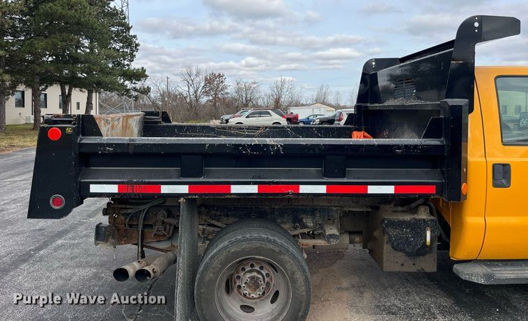 image for item DP2140 2008 Ford  F450 Super Duty XL dump flatbed truck