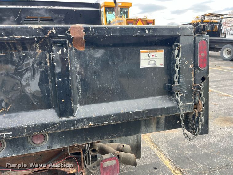 image for item DP2140 2008 Ford  F450 Super Duty XL dump flatbed truck