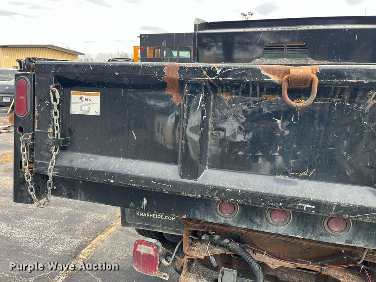 image for item DP2140 2008 Ford  F450 Super Duty XL dump flatbed truck