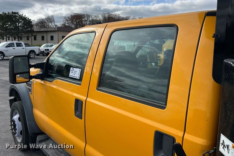 image for item DP2140 2008 Ford  F450 Super Duty XL dump flatbed truck