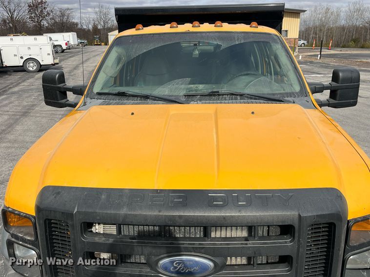 image for item DP2140 2008 Ford  F450 Super Duty XL dump flatbed truck