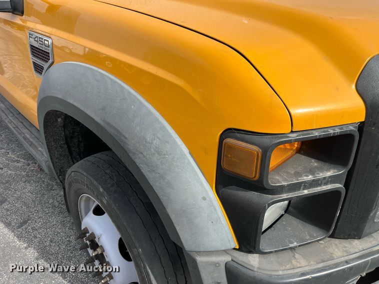 image for item DP2140 2008 Ford  F450 Super Duty XL dump flatbed truck