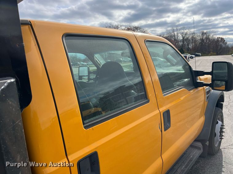 image for item DP2140 2008 Ford  F450 Super Duty XL dump flatbed truck