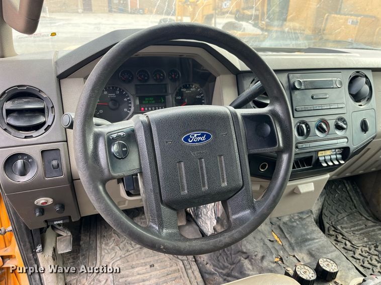 image for item DP2140 2008 Ford  F450 Super Duty XL dump flatbed truck