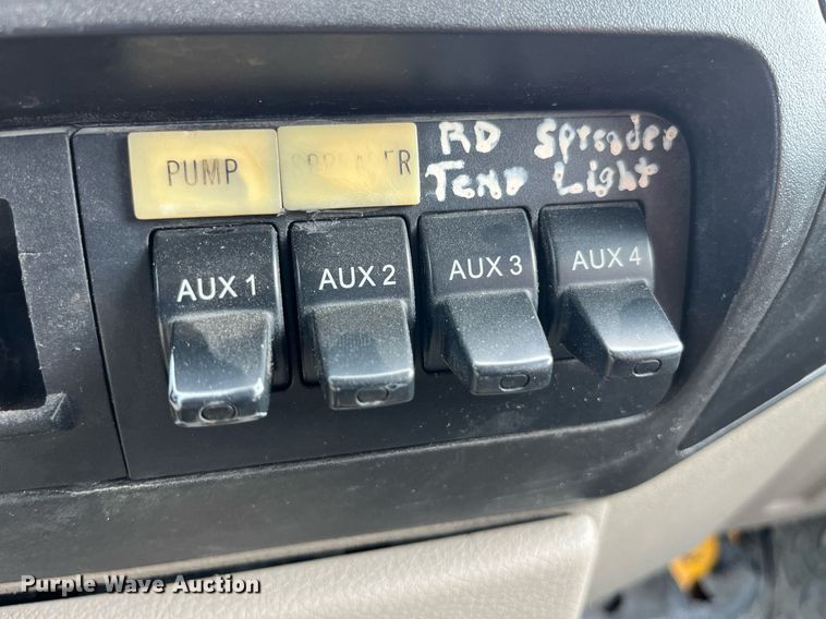 image for item DP2140 2008 Ford  F450 Super Duty XL dump flatbed truck