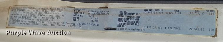 image for item DP6431 1999 Freightliner FL80 bucket truck