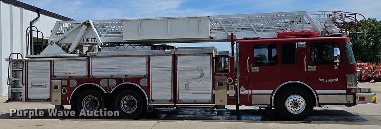 image for item DP6446 2002 Spartan Gladiator FF ladder fire truck