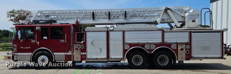 image for item DP6446 2002 Spartan Gladiator FF ladder fire truck
