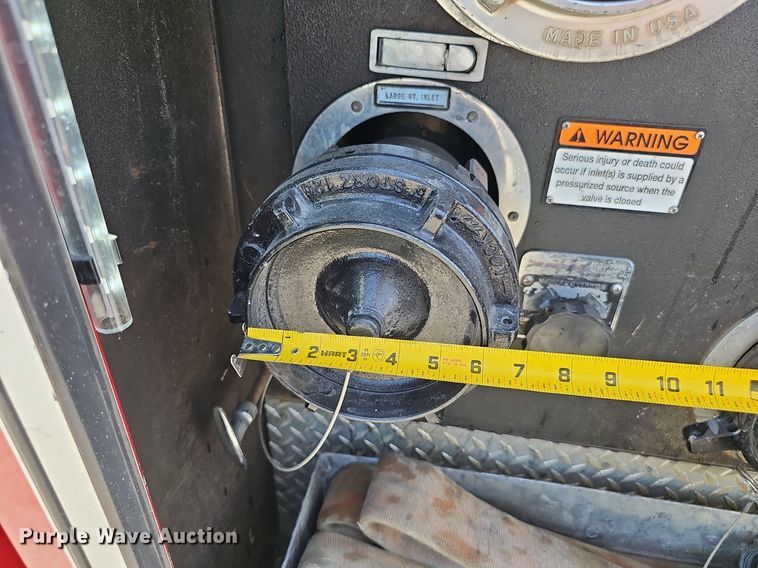 image for item DP6446 2002 Spartan Gladiator FF ladder fire truck