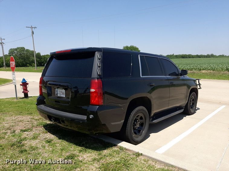 image for item DQ7113 2016 Chevrolet Tahoe Police SUV