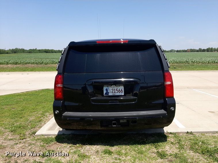 image for item DQ7113 2016 Chevrolet Tahoe Police SUV