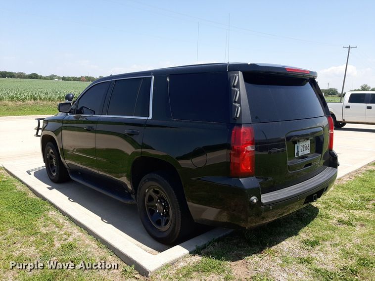 image for item DQ7113 2016 Chevrolet Tahoe Police SUV