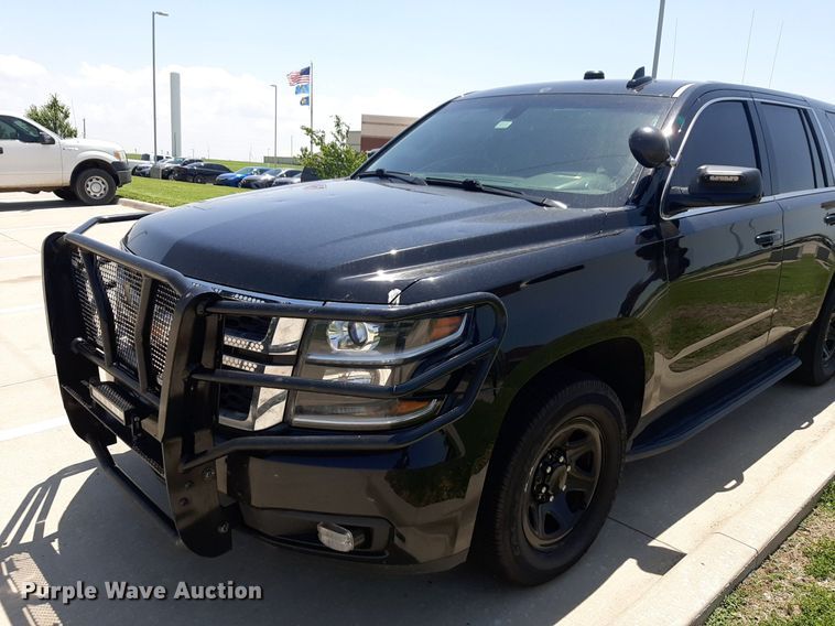 image for item DQ7113 2016 Chevrolet Tahoe Police SUV