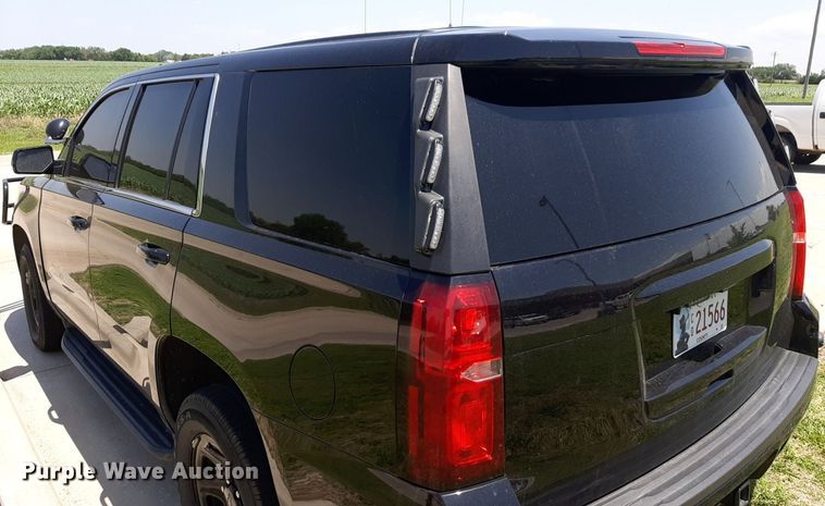 image for item DQ7113 2016 Chevrolet Tahoe Police SUV