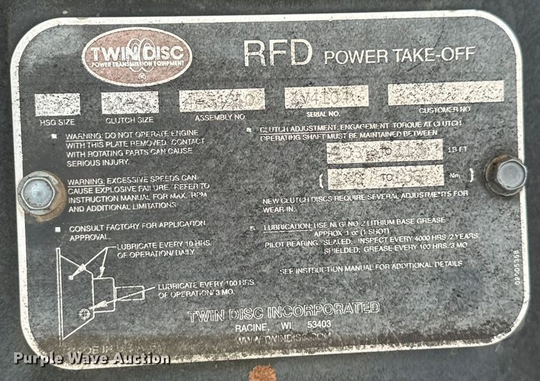 image for item DX0541 McPherson M20FR burn curtain 