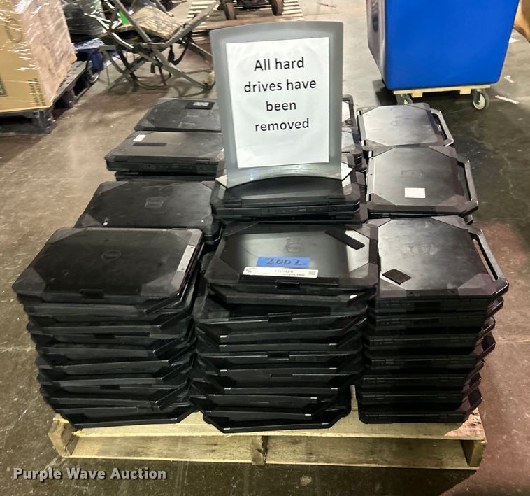 image for item EG0429 Approximately 85 Dell Latitude Rugged laptops