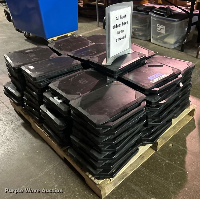 image for item EG0429 Approximately 85 Dell Latitude Rugged laptops