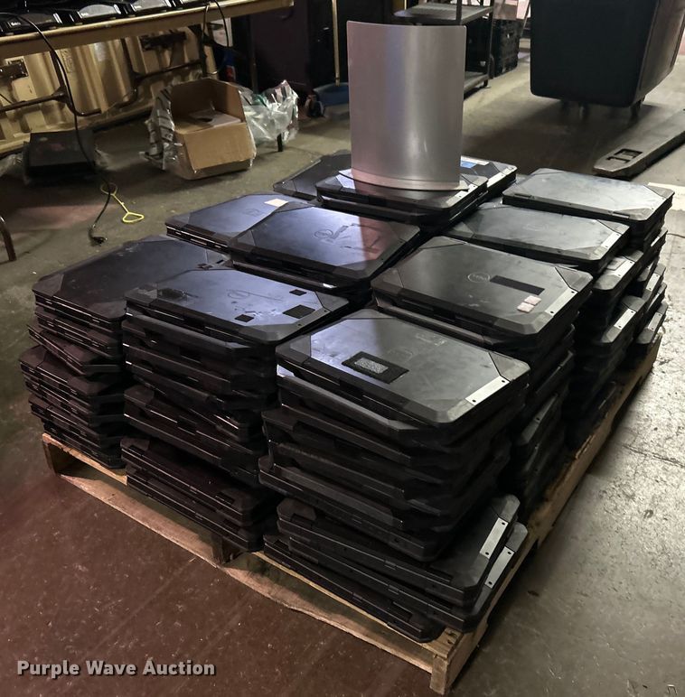 image for item EG0429 Approximately 85 Dell Latitude Rugged laptops