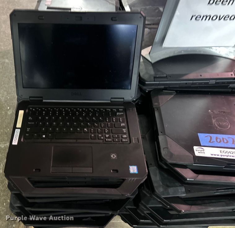 image for item EG0429 Approximately 85 Dell Latitude Rugged laptops