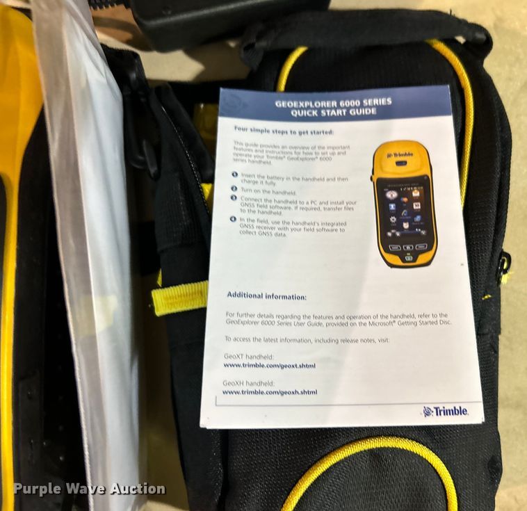 image for item EG0439 Trimble GeoExplorer 6000 Series GPS unit