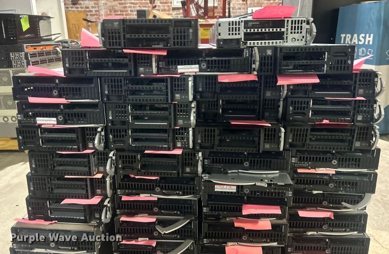 image for item EG0452 Approximately 45 HP Proliant BL460C servers