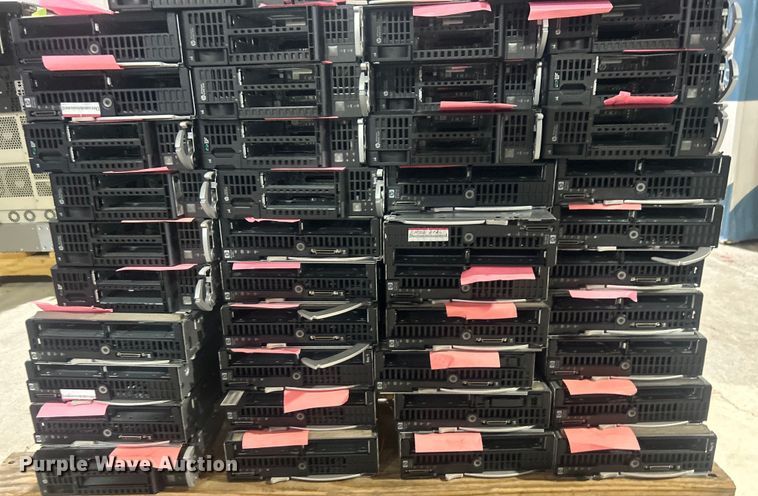 image for item EG0452 Approximately 45 HP Proliant BL460C servers