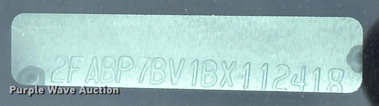 image for item EG0468 2011 Ford Crown Victoria Police Interceptor 