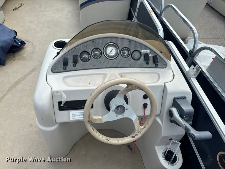 image for item EH6835 2011 Forest River 424CR LSR pontoon boat