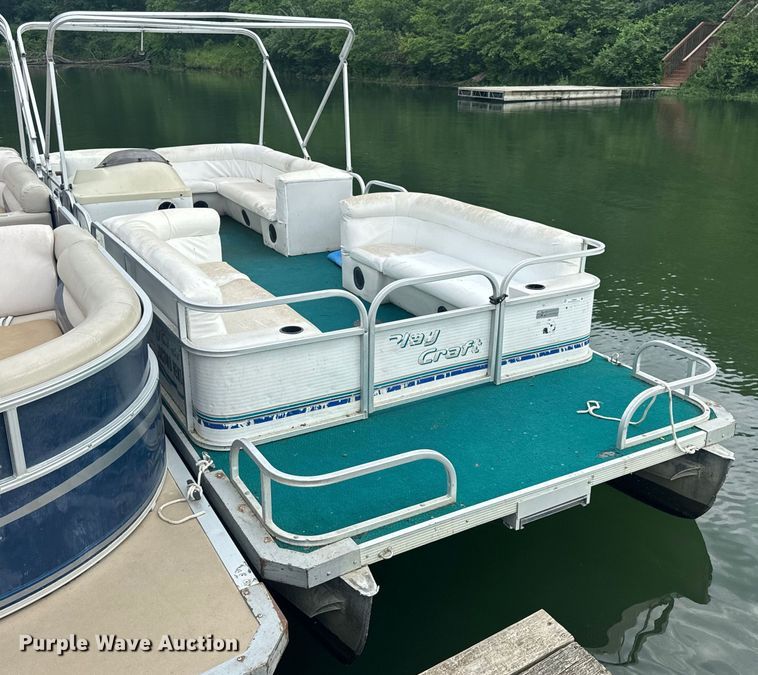 image for item EH6837 2003 Playcraft pontoon boat