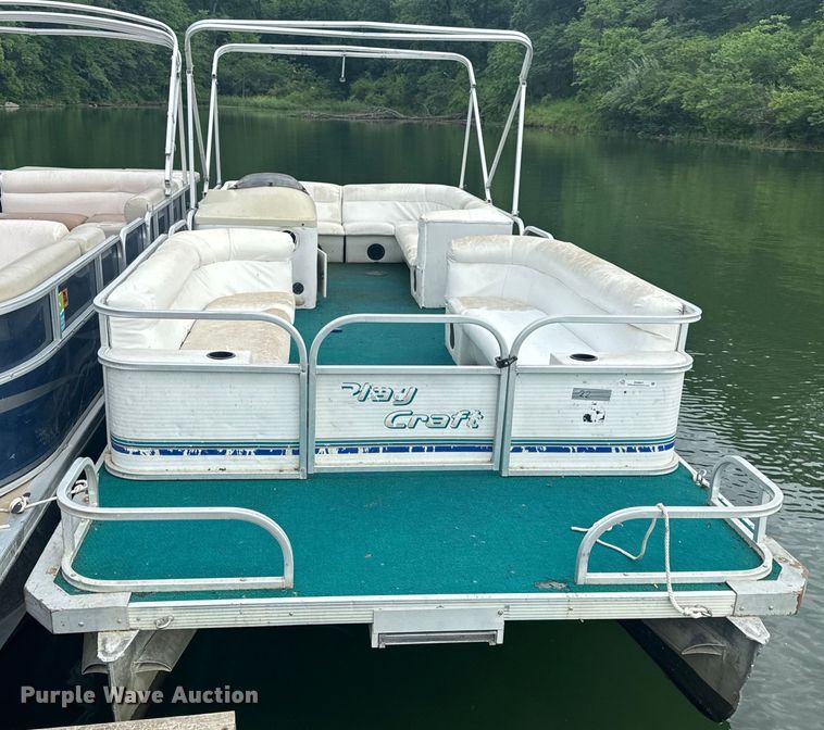 image for item EH6837 2003 Playcraft pontoon boat