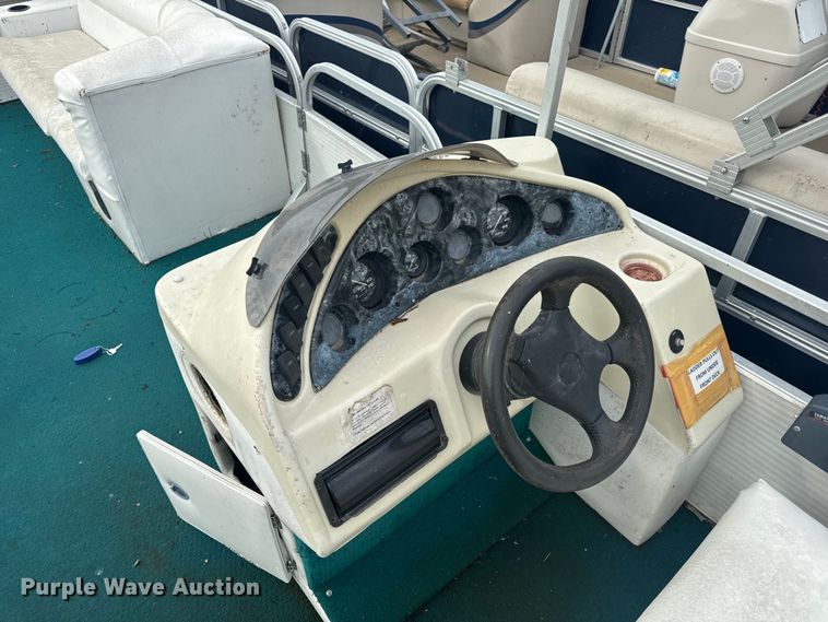 image for item EH6837 2003 Playcraft pontoon boat