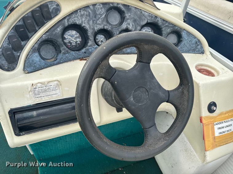 image for item EH6837 2003 Playcraft pontoon boat