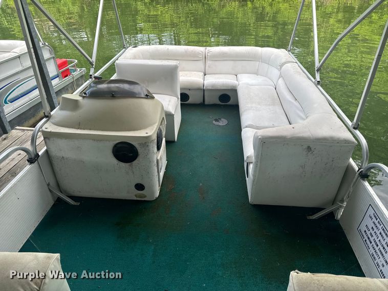 image for item EH6838 2003 Playcraft pontoon boat