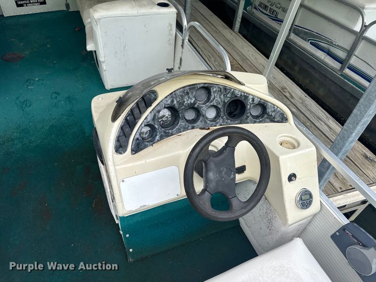 image for item EH6838 2003 Playcraft pontoon boat