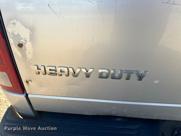 image for item EH6868 2006 Dodge  Ram 2500 Quad Cab pickup truck