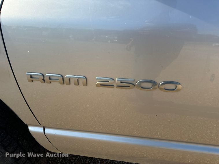 image for item EH6868 2006 Dodge  Ram 2500 Quad Cab pickup truck