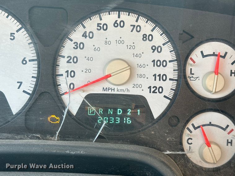 image for item EH6868 2006 Dodge  Ram 2500 Quad Cab pickup truck