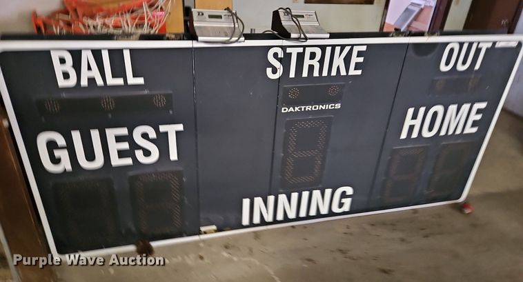 image for item EI3866 (2) Daktronics 1600 scoreboards 