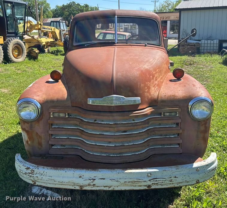 image for item EJ2787 1950 Chevrolet 4100 dump truck