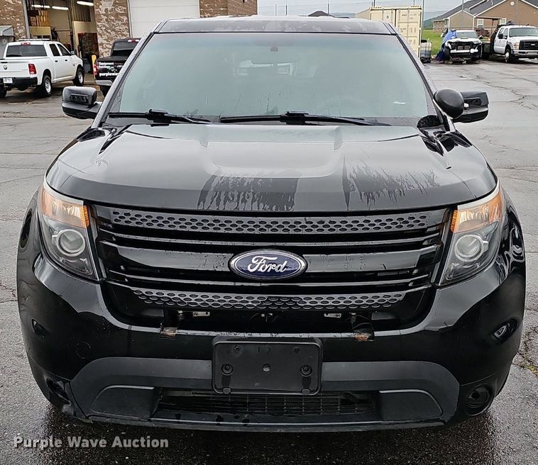 image for item EJ5509 2015 Ford Explorer Police Interceptor SUV