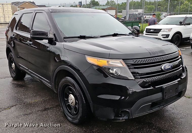 image for item EJ5509 2015 Ford Explorer Police Interceptor SUV