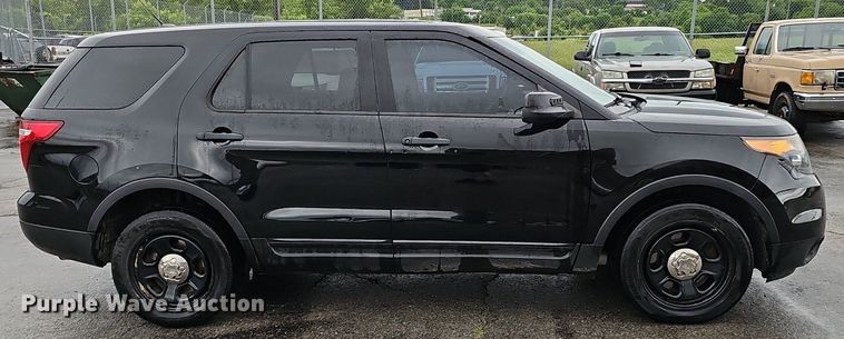 image for item EJ5509 2015 Ford Explorer Police Interceptor SUV
