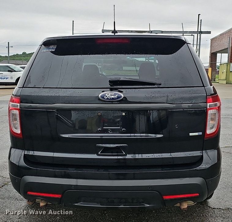 image for item EJ5509 2015 Ford Explorer Police Interceptor SUV