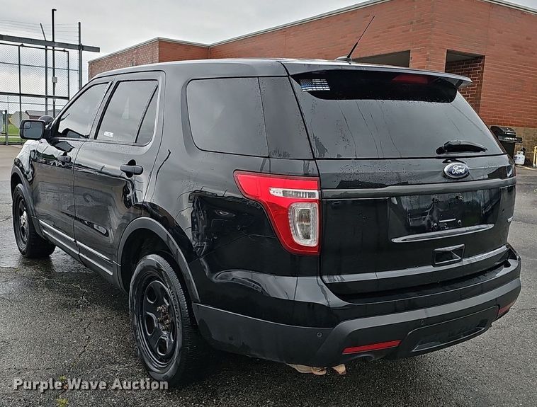image for item EJ5509 2015 Ford Explorer Police Interceptor SUV